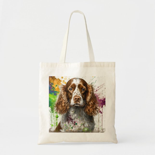 Tote Bag Chien espagnol (Devant)