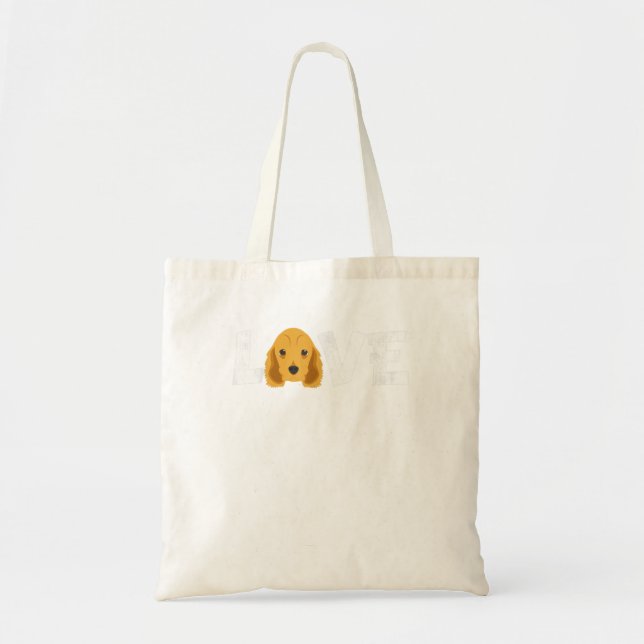 Tote Bag Chien Maman Chien Papa Propriétaire Cocker Spaniel (Devant)