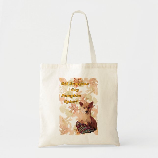 Tote Bag Chien mignon pochette Fourre-tout (Devant)