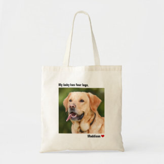 Tote Bag Chien personnalisé, grande photo