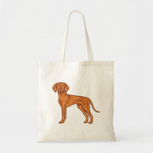 Tote Bag Chien Pointer Vizsla Hongrois Dessin Animé Mignon