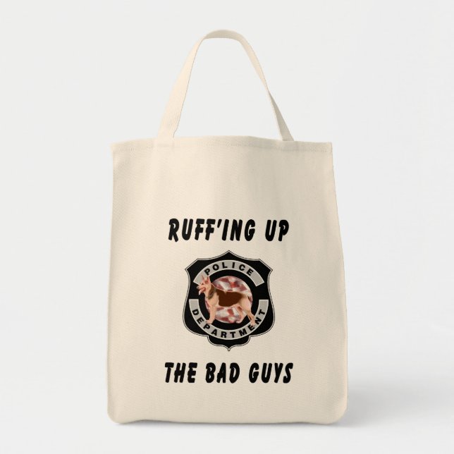 Tote Bag Chien policier K9 (Devant)