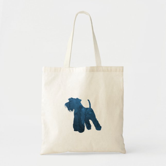 Tote Bag Chien Schnauzer (Devant)