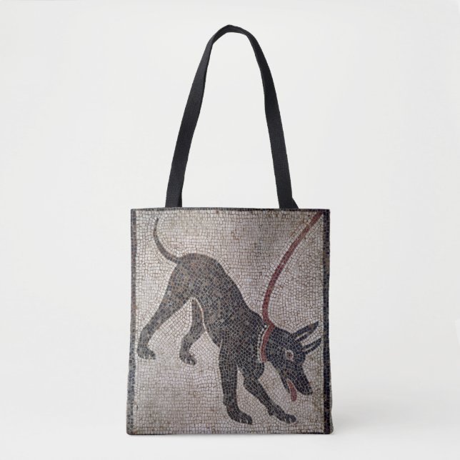 Tote Bag Chien sur une laisse, de Pompeii (Devant)