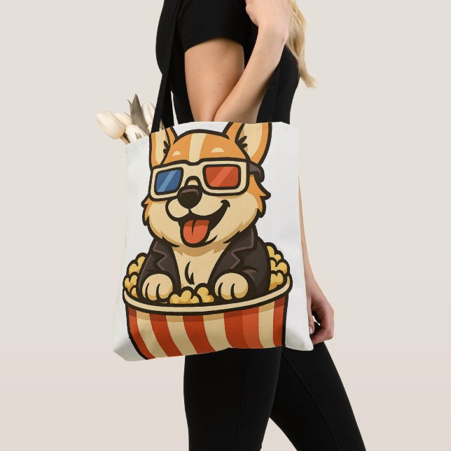 Tote Bag Chiens amusants (De près)