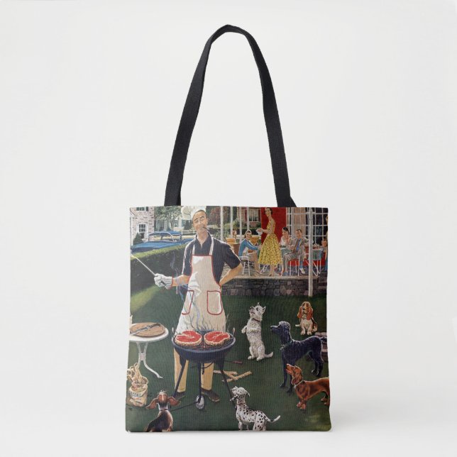 Tote Bag Chiens chauds (Devant)