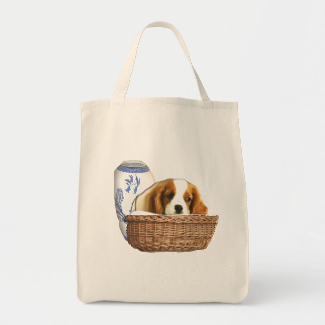 Tote Bag Chiens de chiots (Devant)