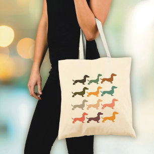 Tote Bag Chiens de Dachshund