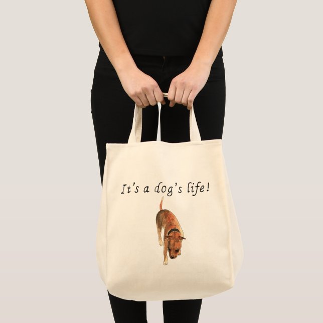 Tote Bag Chiens de vie Staffordshire Bull Terrier Staffie C (Devant (produit))
