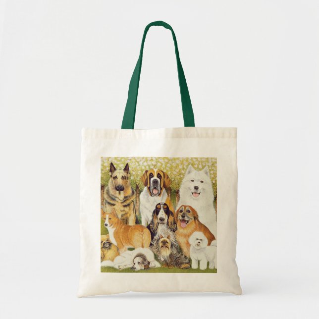 Tote Bag Chiens en mai (Devant)