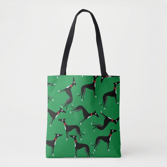 Tote Bag Chiens fous (Devant)