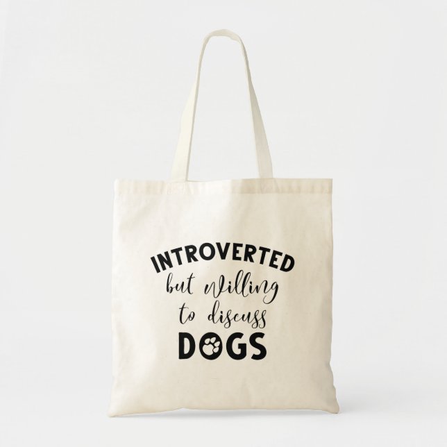 Tote Bag Chiens introduits (Devant)