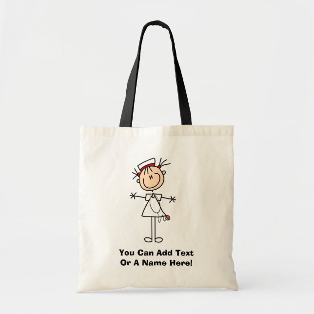 Tote Bag Chiffre femelle blanc cadeaux de bâton de (Devant)