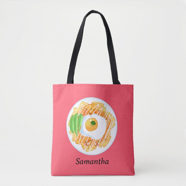 Tote Bag Chilaquiles Rojos (Devant)