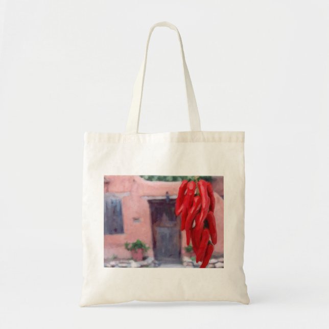Tote Bag Chili Peppers Ristra (Devant)