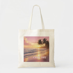 Tote Bag Chill Out Sunrise Fourre-tout - Dites non au plast
