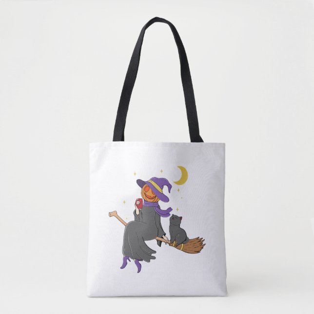 Tote Bag Chillin Halloween (Devant)