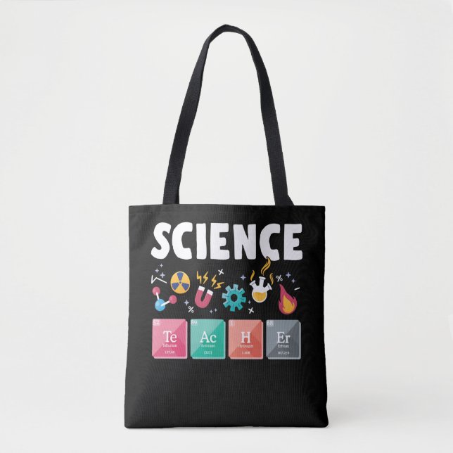 Tote Bag Chimie de laboratoire des enseignants en sciences (Devant)