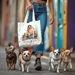 Tote Bag Chimigos - Dame de Chi folle - Chihuahua