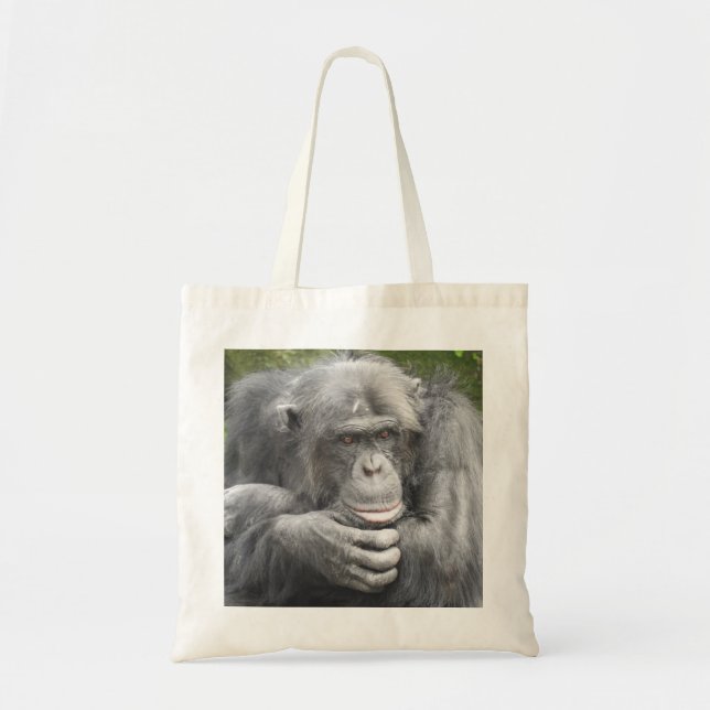 Tote Bag Chimpanzé contemporain (Devant)