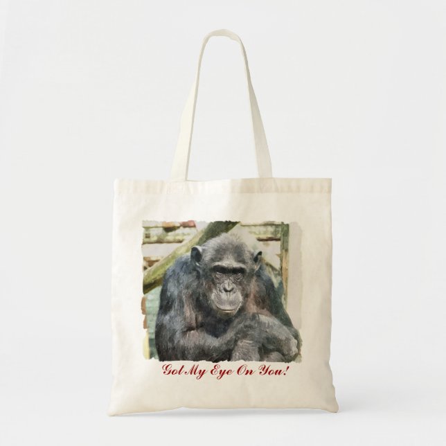 TOTE BAG CHIMPANZEE (Devant)