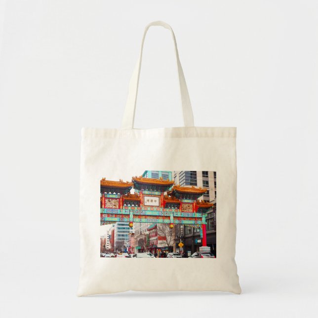 Tote Bag Chinatown à Washington DC. (Devant)