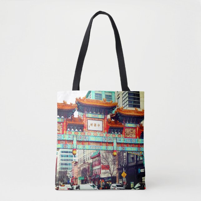 Tote Bag Chinatown. Washington, DC, États-Unis (Devant)