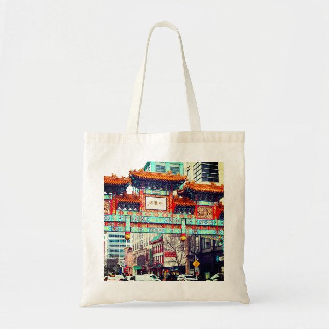 Tote Bag Chinatown. Washington, DC, États-Unis (Devant)
