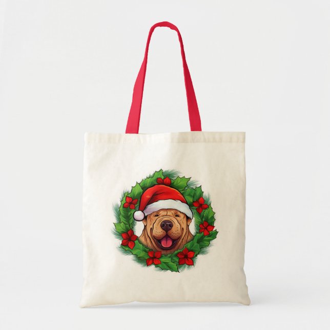 Tote Bag Chinois Shar-Pei (Devant)