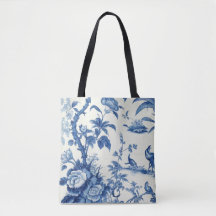 Chinoiseries bleues et blanches