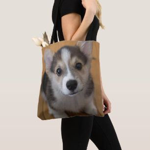 Tote Bag Chiot 3 de corgi de Gallois de Pembroke