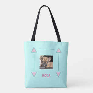 Tote Bag Chiot Bouledogue Français French Bulldog