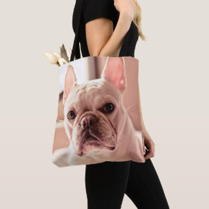 Tote Bag Chiot de bouledogue français