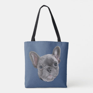 Tote Bag Chiot de bouledogue français