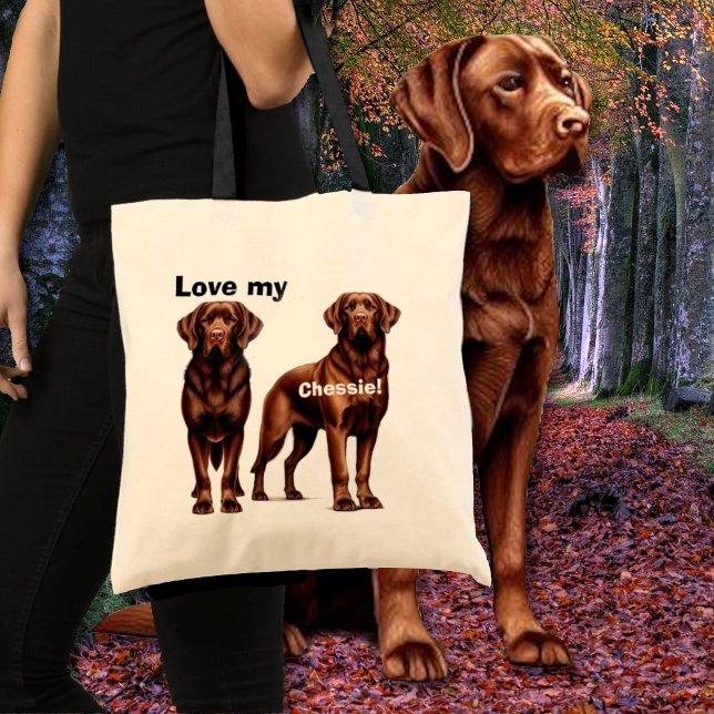 Tote Bag Chiot de récupération de la baie de Chesapeake (Créateur téléchargé)