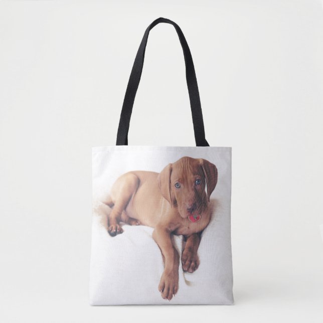 Tote Bag Chiot de Vizsla de Hongrois (Devant)