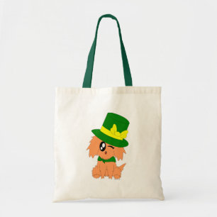 Tote Bag Chiot délabré de lutin du jour de St Patrick
