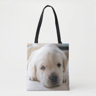 Tote Bag Chiot doré du Labrador