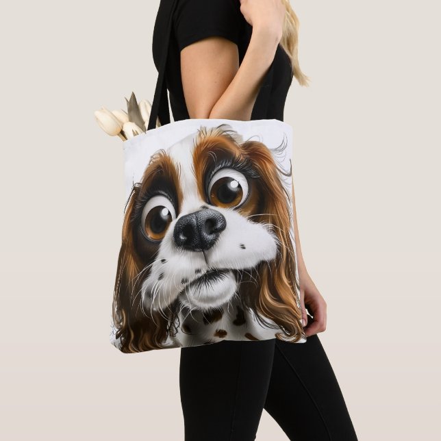Tote Bag chiot mignon (De près)