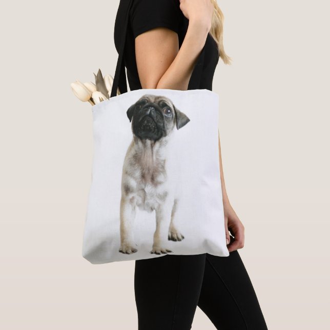 Tote Bag Chiot mignon de carlin (De près)