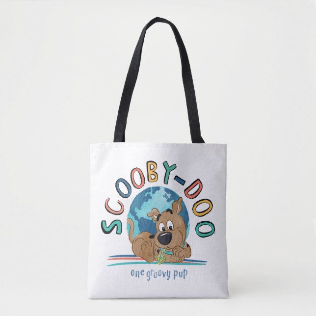 Tote Bag Chiot Scooby-Doo "One Super Pup" (Devant)