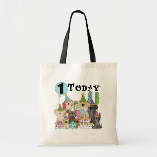 Tote Bag Chiots 1er Anniversaire Tshirts et cadeaux Bash
