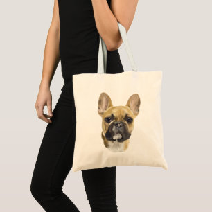 Tote Bag Chiots Bouledogue Français