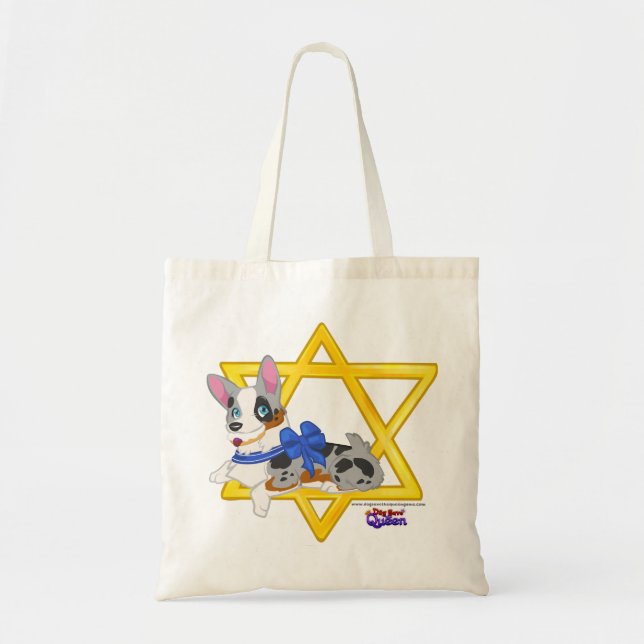 Tote Bag Chiots de Hanoukka (Devant)