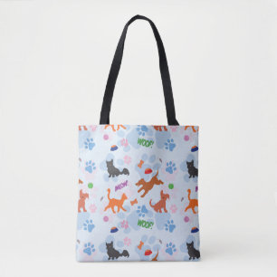 Tote Bag Chiots et chatons