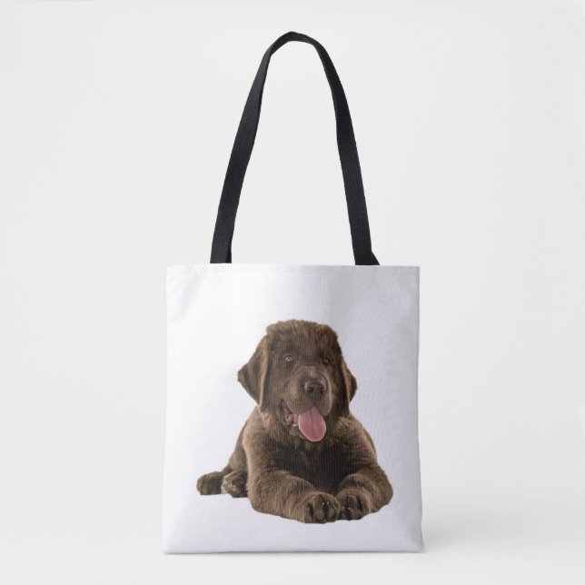 Tote Bag Chiots Terre-Neuve (Devant)