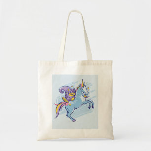 Tote Bag Chipmunk et Unicorn, Amis magiques