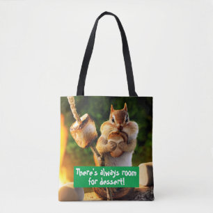 Tote Bag Chipmunk Mangant Marshmallow