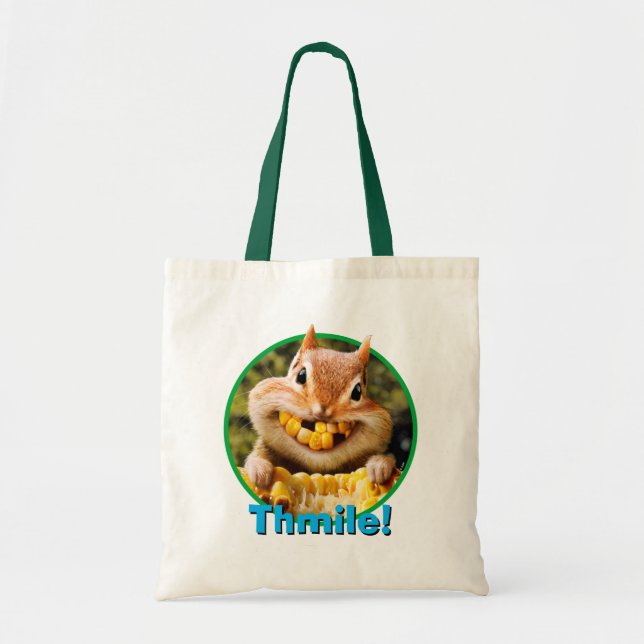 Tote Bag Chipmunk Mating Corn (Devant)