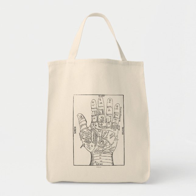 Tote Bag Chiromancie, 1671 (Devant)